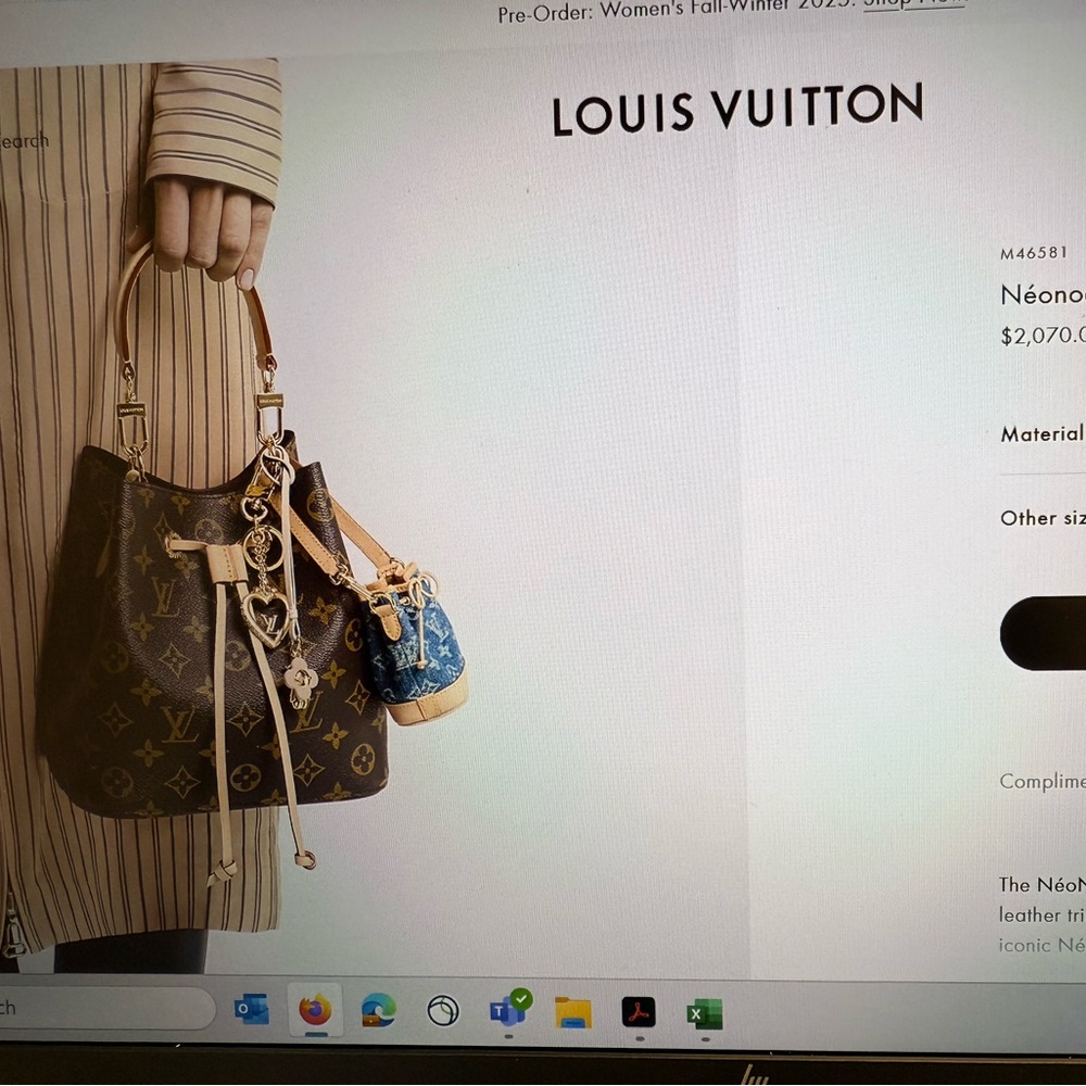 Louis Vuitton Monogram Neonoe BB